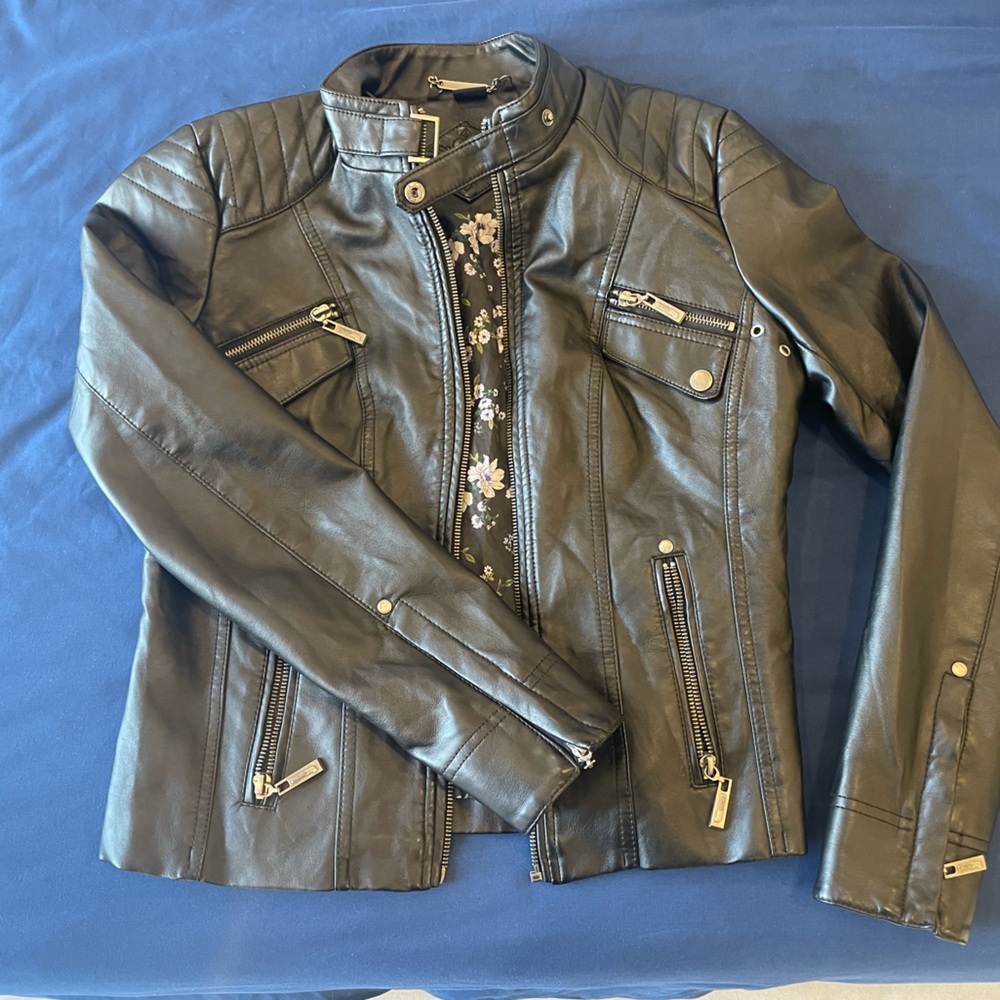 JOU JOU SMALL LEATHER JACKET